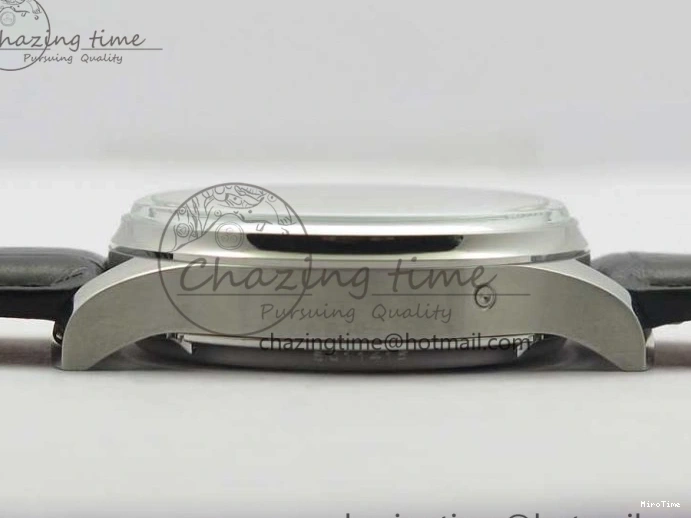 MIROTIME 0216 Portugieser Perpetual Calendar IW503301 V9F 1:1 Best Edition Silver Dial on Black Leather Strap A EyeCatching 7116